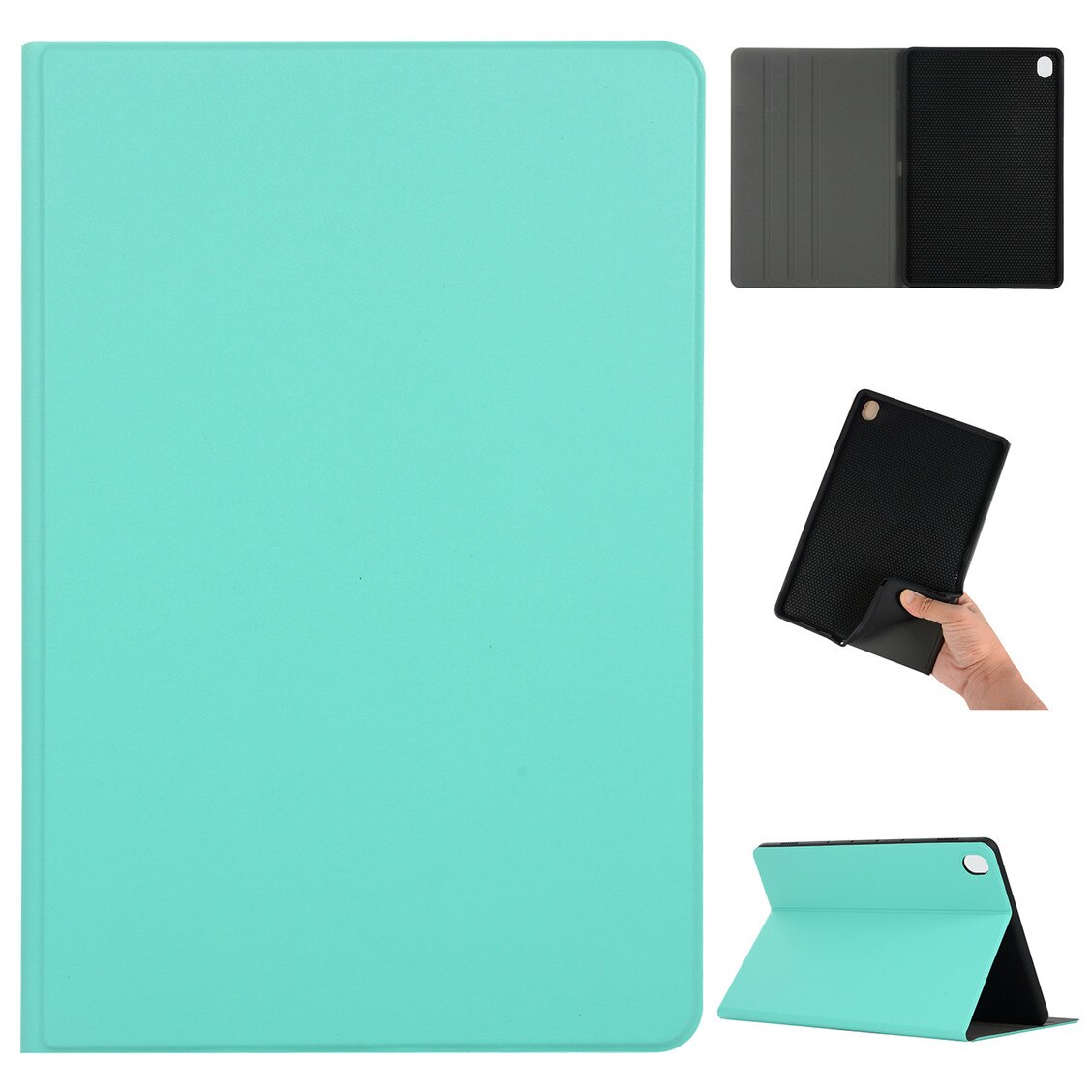 Til huawei mediapad  m6 10.8 etui blød tpu slim folio stativ beskyttende tablet funda cover til huawei mediapad  m6 10.8 tommer: Vand