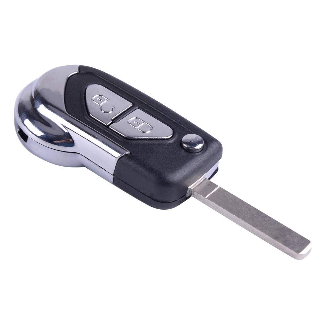 Beler 2 boutons rabat pliant boîtier porte-clé à distance coque de protection pour Citroen C3 C4 C5 C6 C8 DS3