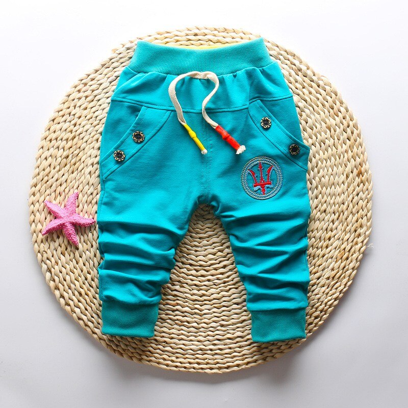 Baby Broek Lente Herfst Cotton Koreaanse Casual Broek 0-2 Jaar Baby Boy & Meisje Broek Kinderen Broek: blue / 9m