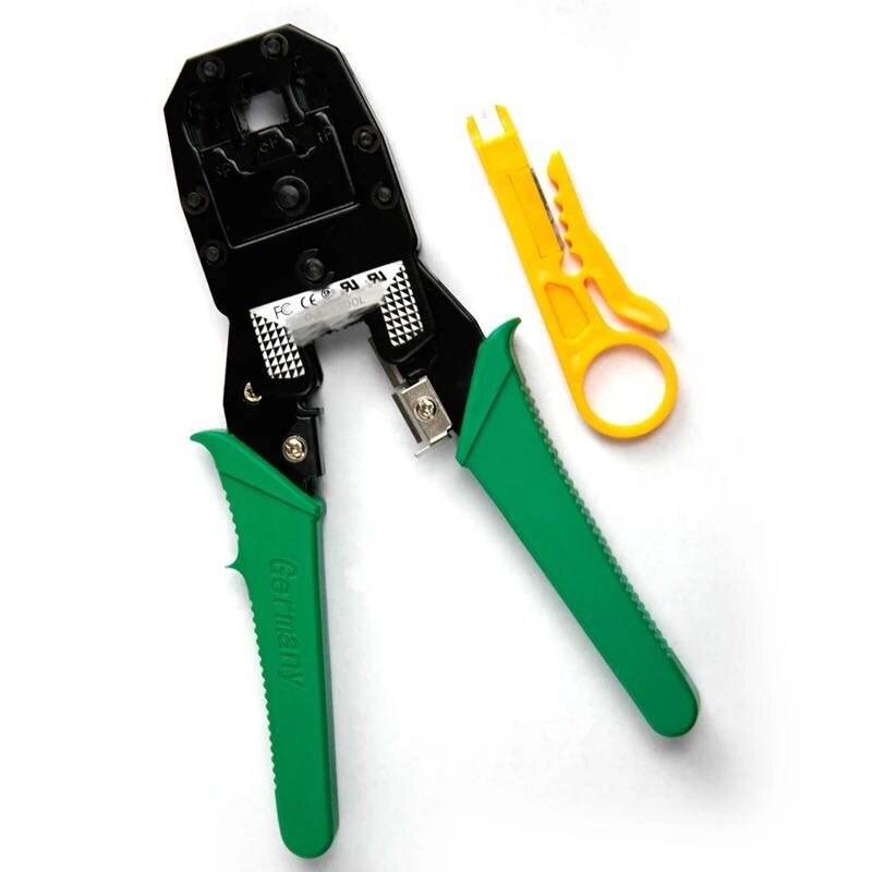 RJ45 RJ11 RJ12 CAT5 Network Lan Cable Crimping Pliers Tools Crimp Cut Strip Tool Wire Crimper Tools
