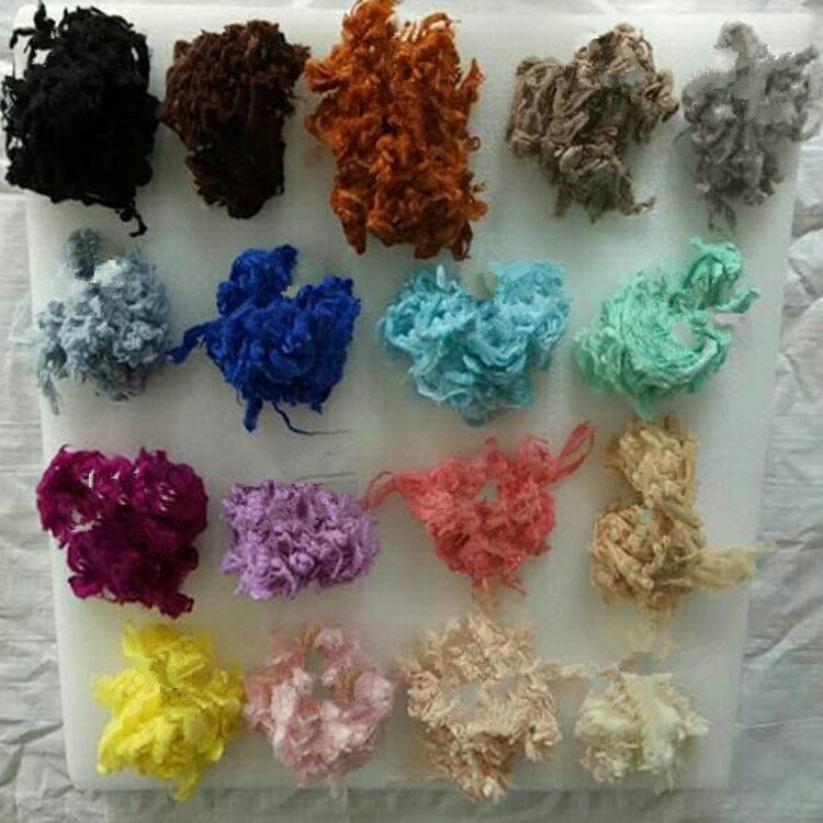Coils van wolvilt Gekaard Schapenwol, Roving, Fiber, Naaldvilten, Spinning 50 g/bags DIY Baize poke poke fun