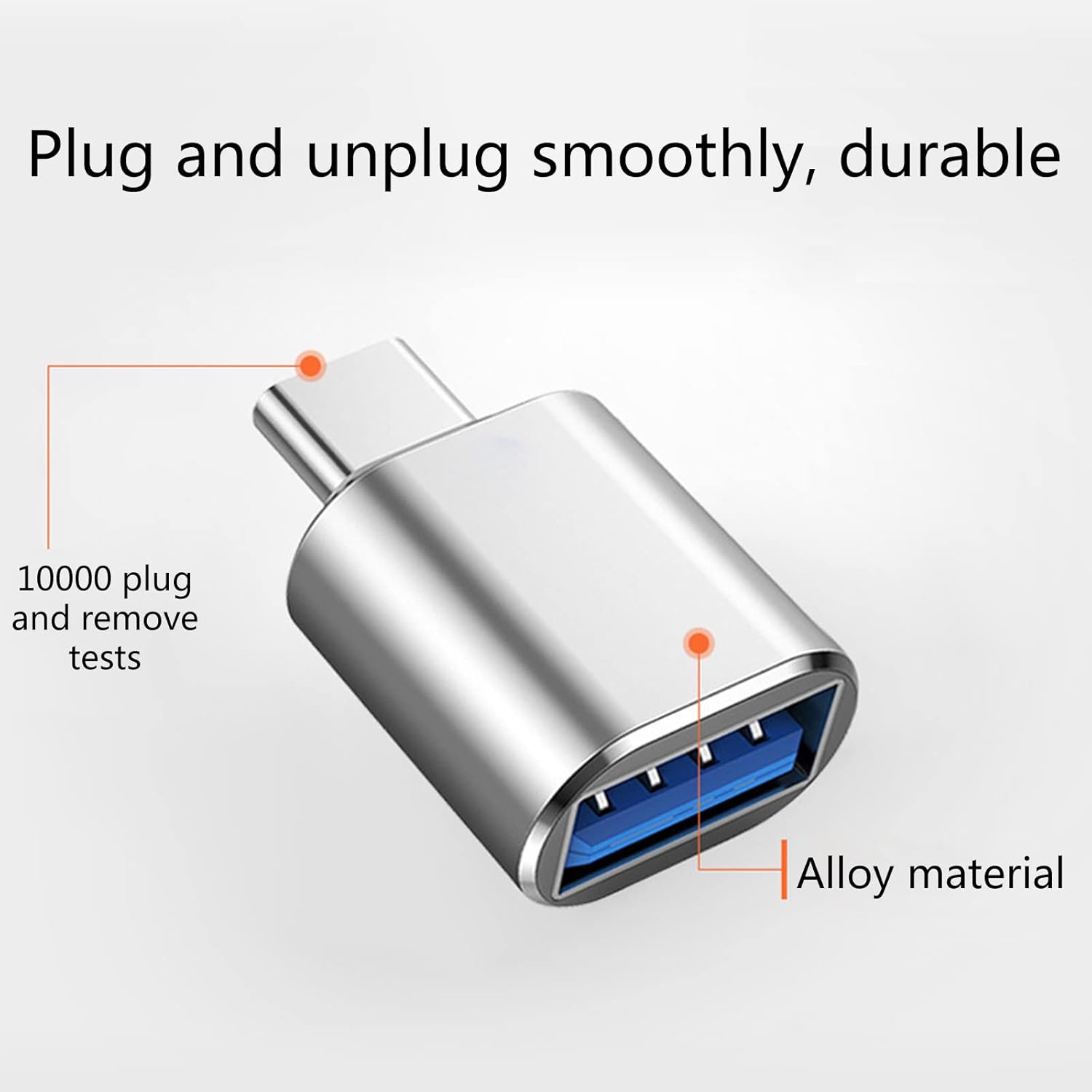 Adapter USB C, konwerter USB C na USB 3.0 typu C męski na USB A żeński złącze wtykowe OTG dla Mac Book iPad iPho