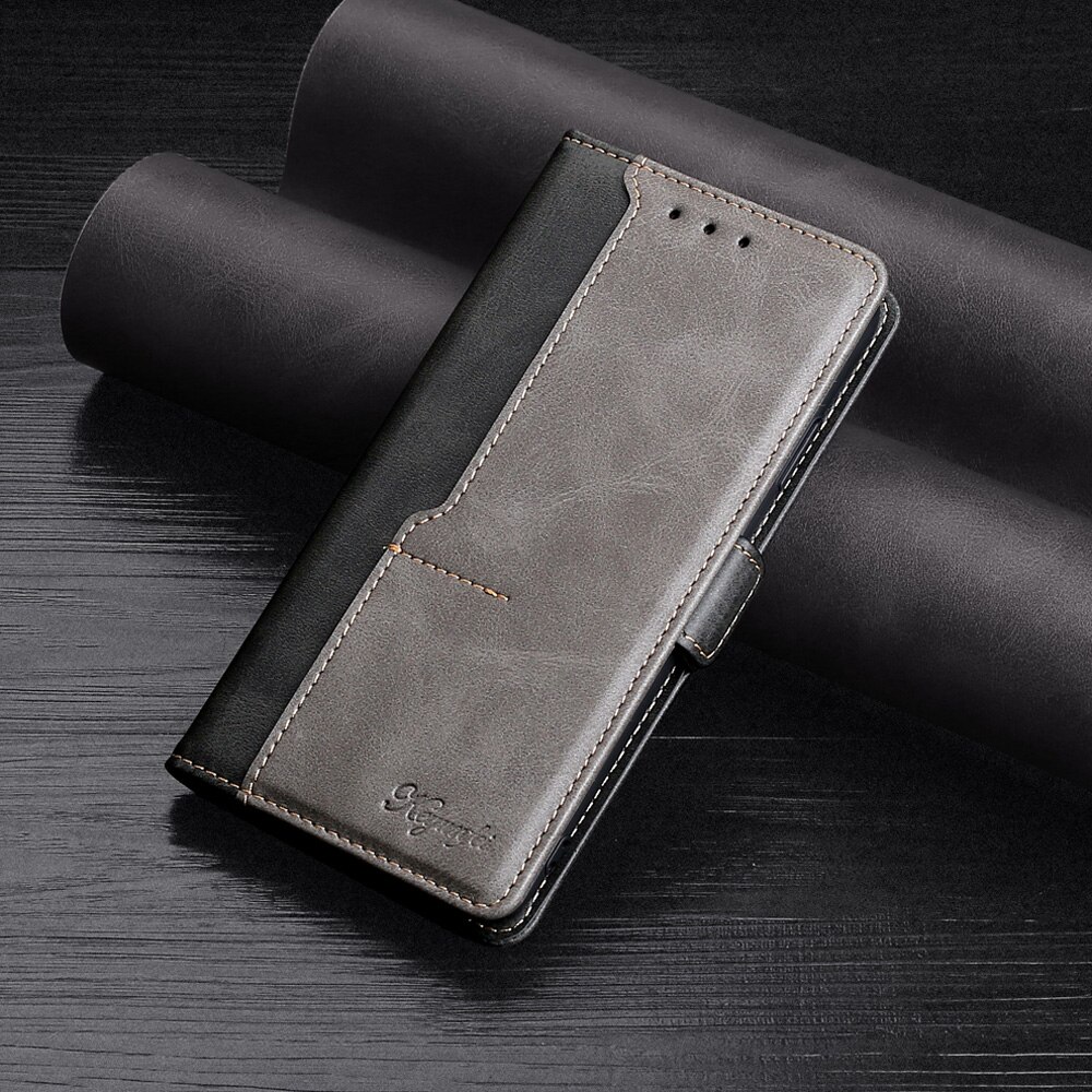 Lommebokdeksel til xiaomi poco  x3 nfc telefonveske poco  x3 nfc 6.67 tommers skinnkortspor magnetdeksel poco  x3 nfc fundas