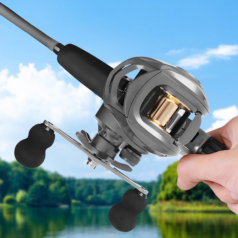 Fishing Pole Combo Fishing Rod Reel Combos Lures Set Spin Reels Smooth Fishing Reel Bait Cast Reel Combo Carbon Fiber For