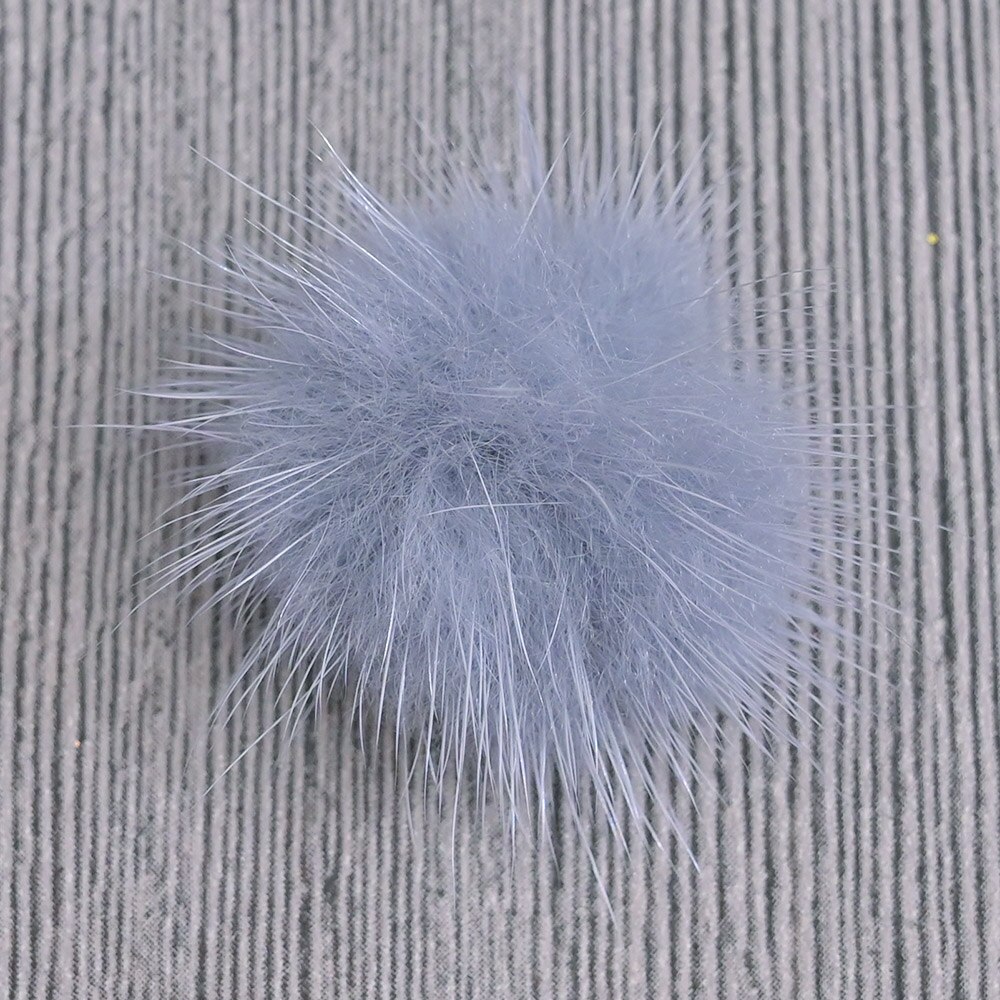 Magnetic Pom Pom (14 Colors ) nail charms 5 Pcs POM POMS FOR NAILS Pom-pom nails are the cutest nail art: Gray
