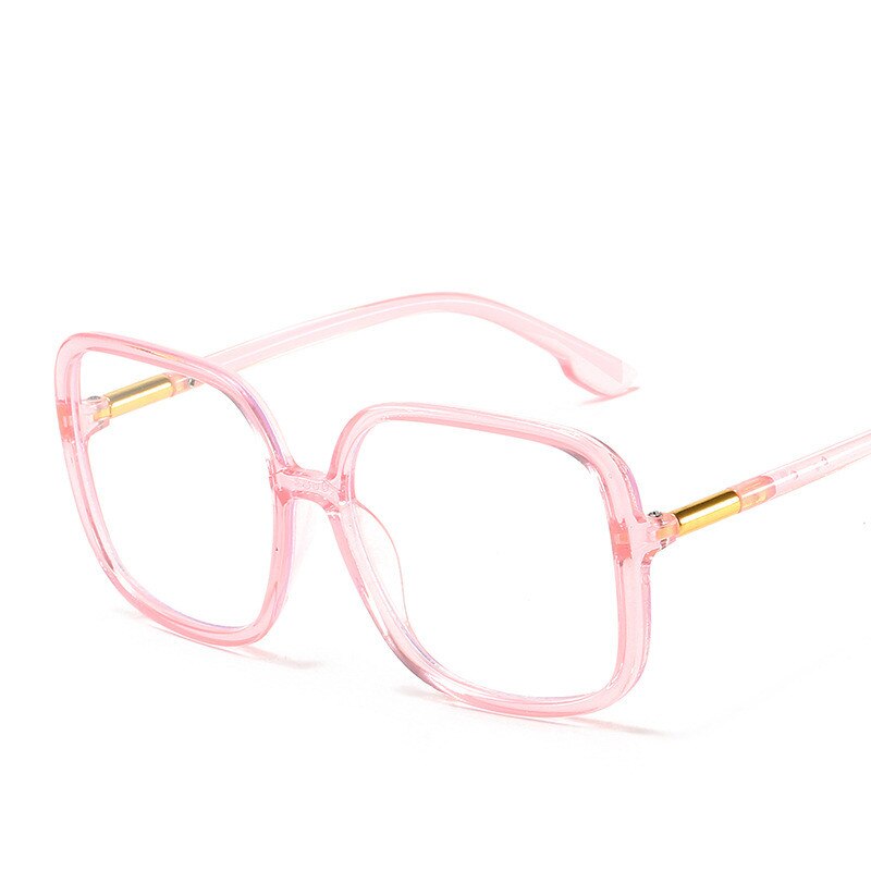 Anti Blue Glasses Kid Square Frame Child Glasses Frame Girl Vintage Glasses Frame Boy Blue Light Eyeglasses Light Pink: pink