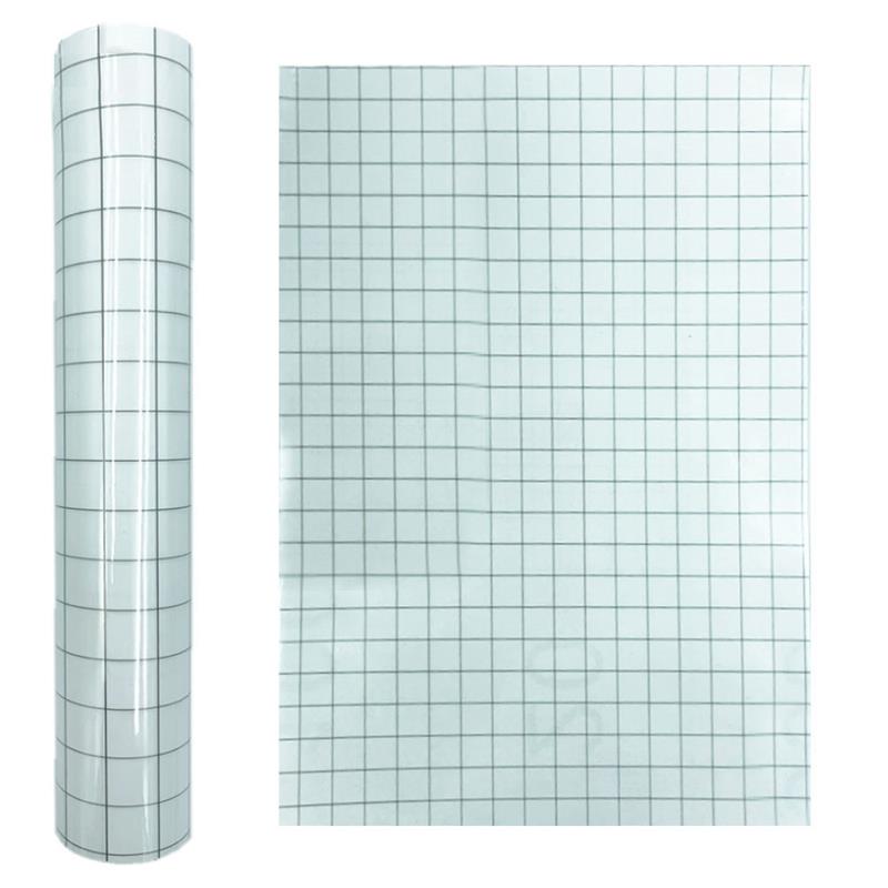 30x20cm Clear Transfer Paper With Grid Alignment For Cricut Adhesive Vinyl Transfer Sheet For Decals Crafts Stickers: 3