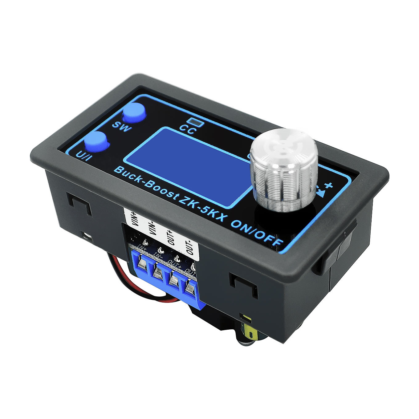 ZK-4KX ZK-5KX DCDC Buck Boost Converter DC CV 0.5-30V 4A 5V 6V 12V 24V Dimmable Power Module Dimmable Lab Power Supply