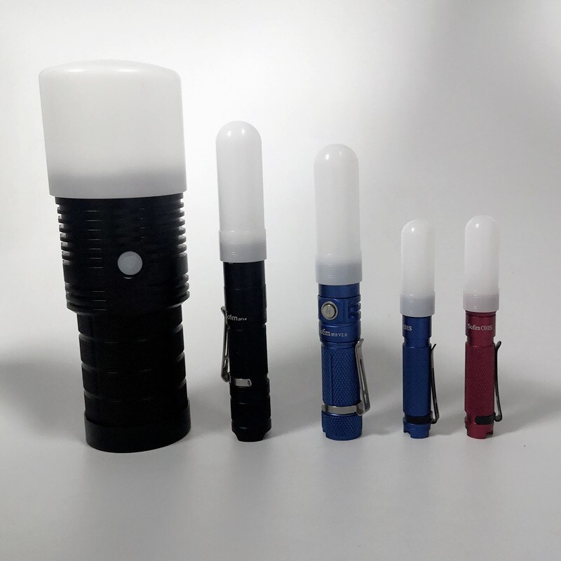 2pcs/lot Sofirn Diffuser for C01S SP10S Q8 SP32A SP31V2 SP32V2 SC31PRO FC11 SP36 SP36 Pro SP36 SP36S SP36BLF LED Flashlights