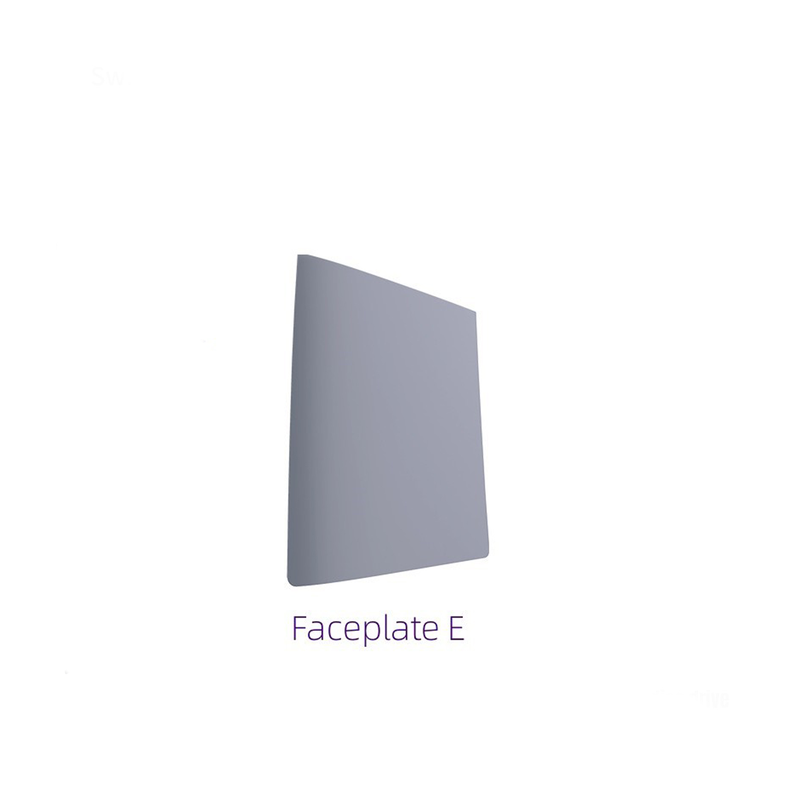 Plaque frontale de remplacement pour PS5 Pro PS5, boîtier mince, coque latérale anti-poussière pour accessoires de Console PS5 Slim/Pro: Bleu