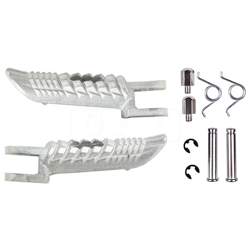 til suzuki gsxr 600 gsxr 750 2006 2007 gsxr 1000 2005 gsxr 600 750 1000 motorsykkel foran bak fotstøtter fotpinner: front hvit