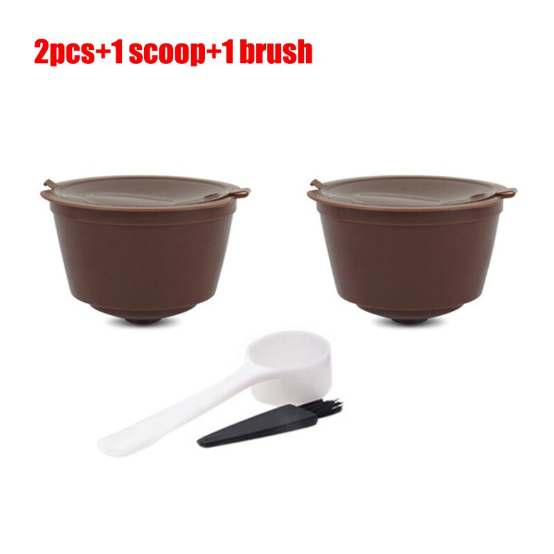 Kaffee Filter Tasse Wiederverwendbare Kapsel Kaffee Tasse Filter für Nescafe Nachfüllbare Kaffee Tasse Halter Pod Sieb für Dolce Gusto: Licht Grün