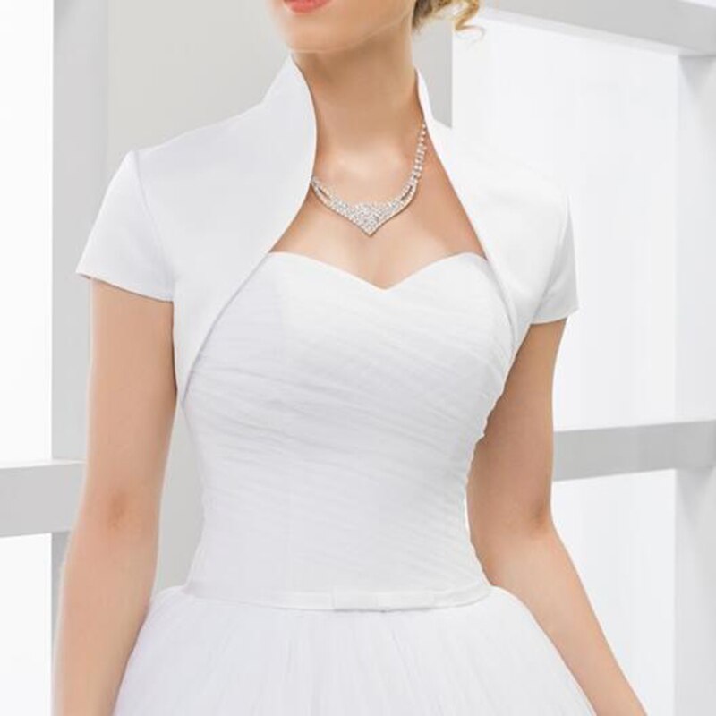 Faszinierend Bolero Weiss Hochzeit Ebenbild