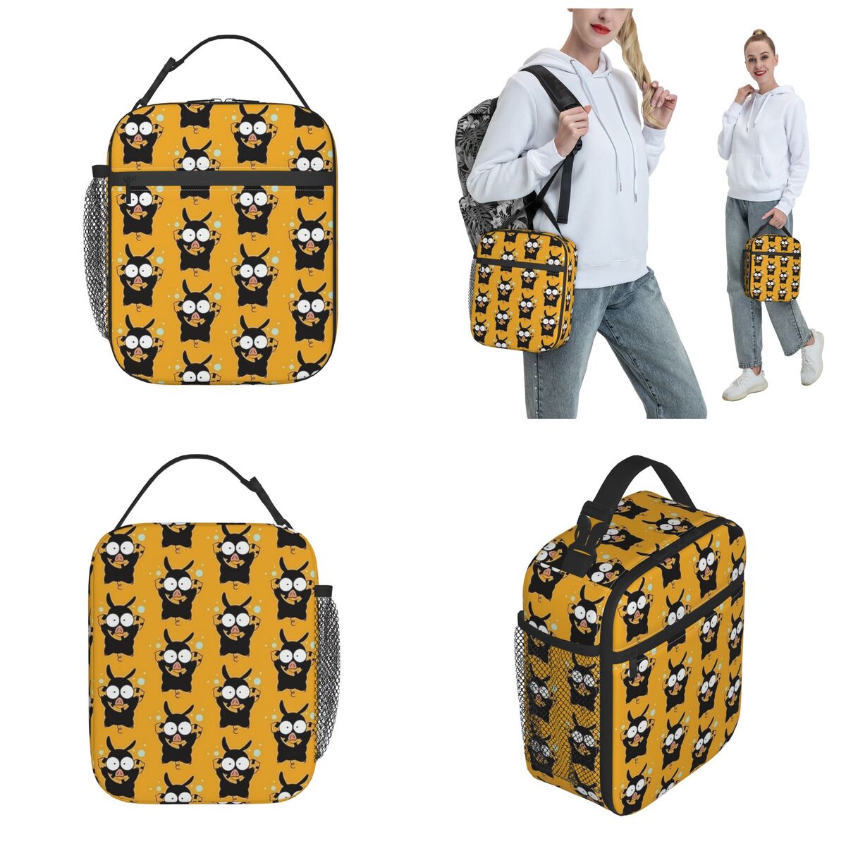 Insulated Lunch Bag - Reusable Leakproof Tote - Cooler Bag for Girls & Boys Outdoor