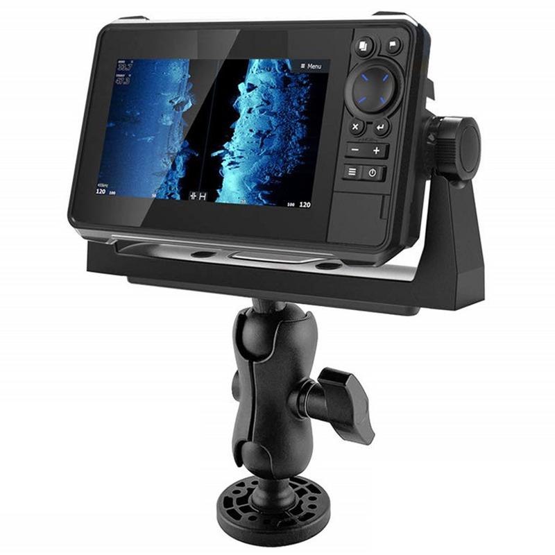 Swivel Fisch Finder Montieren Basis 360 Grad Swivel Fisch Finder Montieren Basis GPS Navigation Fisch Finder Halterung Für Marine Boot kajak