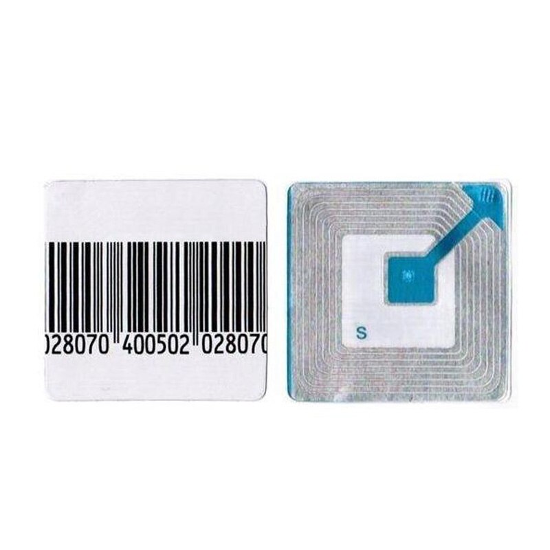 1000 piece eas soft label supermarket barcode theft alarm security label