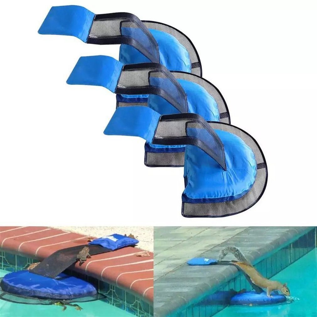 Ucieczka netto pływający krok dla żab zwierzęta zwierzę ucieczka netto Swimline basen zwierzak ucieczka nachylenie basen akcesoria