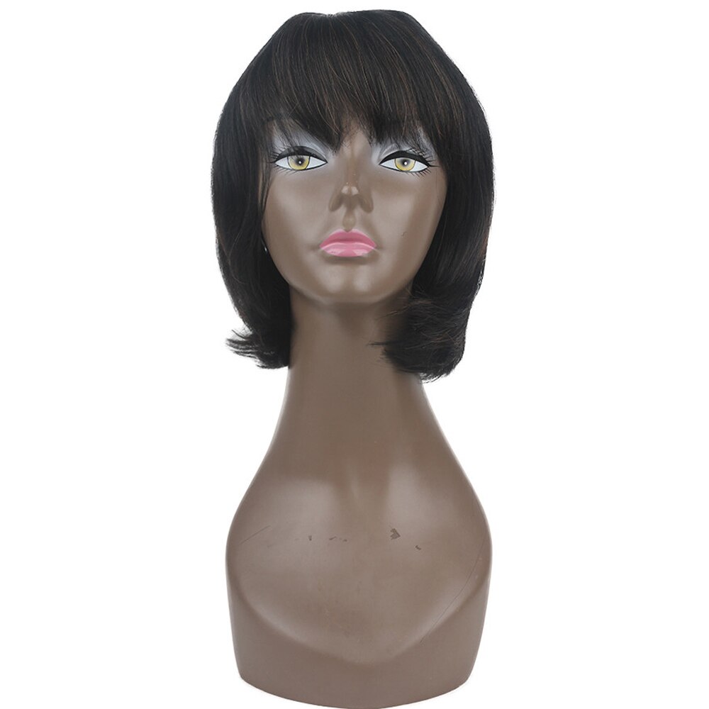 X-TRESS de alta temperatura fibra ombre peruca na moda para mulheres perucas de cabelo sintético bob curto com franja lateral longa: P1B/30