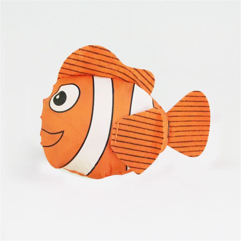 Unisex Herbruikbare Little Fish Opvouwbare Boodschappentas Opvouwbare Eco Nylon Tas Tote Carrier Fruit Groente Boodschappentassen: Orange