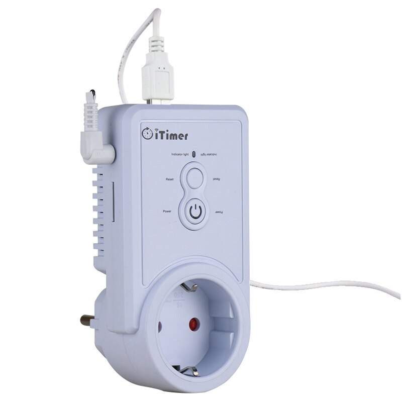 Gsm Afstandsbediening Eu Socket Power 10A Russische Smart Switch Met Temperatuur Sensor Sim-kaart Slot Telefoon Controle (Alleen russisch)