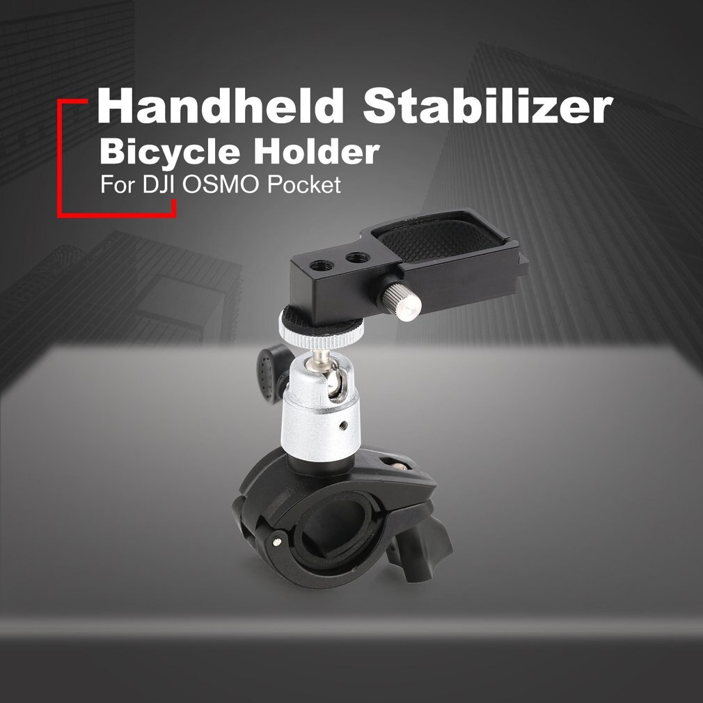 Handheld Gimbal Stabilizer Universal Bicycle Mount Holder Bike Bracket Clamp Stander Clip for DJI OSMO Pocket Accessories 1-axis