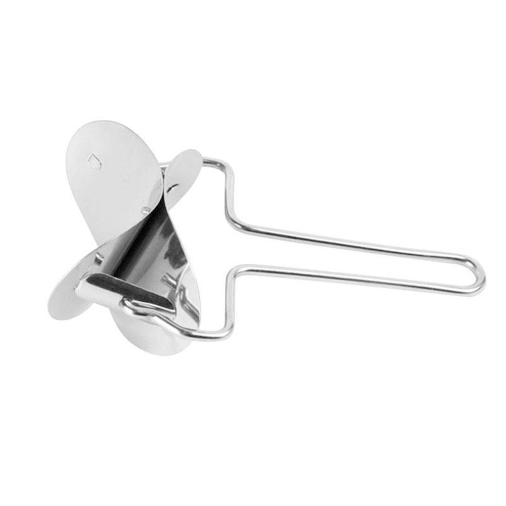 1pc Large Dumpling Dough Circle Roller Machine Cutters Steel Home Baking Maker Kitchen Pie Pizza Pastry Rolling Tools