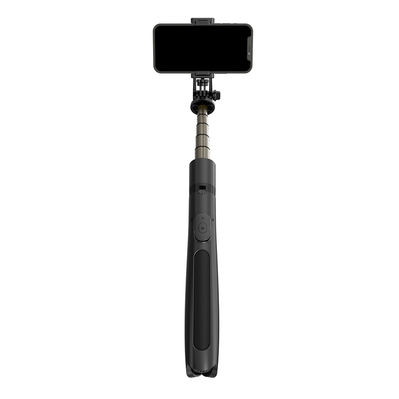 Kabelloser bluetooth-selfie-stick, tragbarer, multifunktionaler handyhalter, faltbares mini-stativ für ios und android