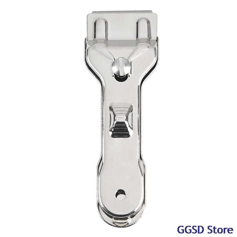 Multifunction Glass Ceramic Hob Scraper Cleaner with Blades for Kitchen Stove Oven Cooker Cleaning Knife Wall Floor Tile Remover: 01 without blades