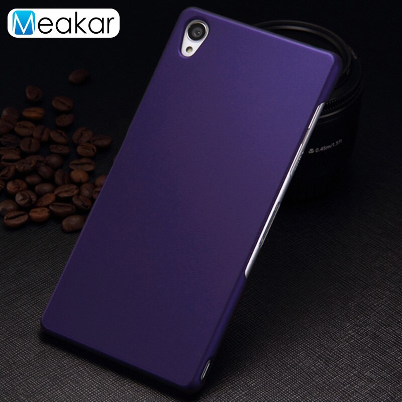 Coque Cover 5.2For Sony Xperia Z3 Case For Sony Xperia Z3 Z 3 Dual Sim D6603 D6633 D6653 D6643 Phone Back Coque Cover Case: purple