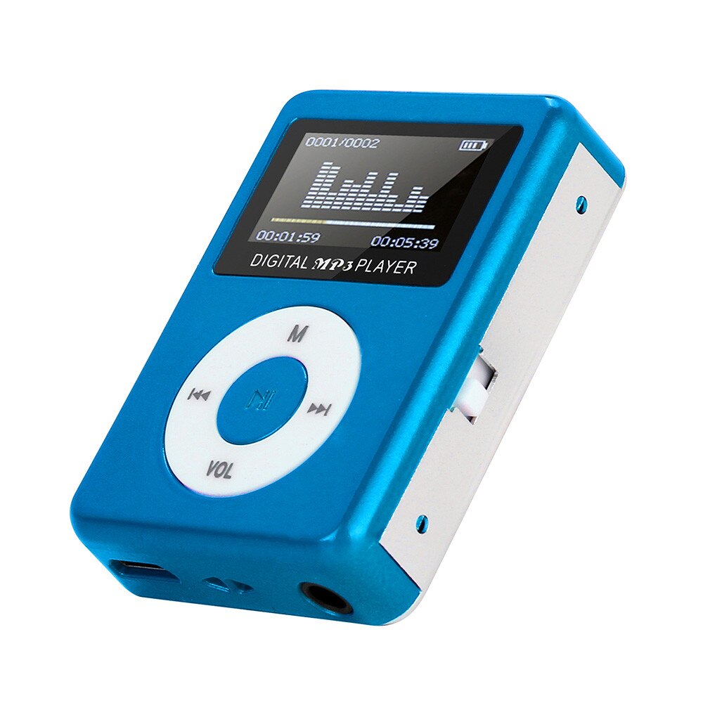 Best Selling Producten Usb Mini MP3 Speler Lcd-scherm Ondersteuning 32Gb Micro Sd Tf Card Player Lcd