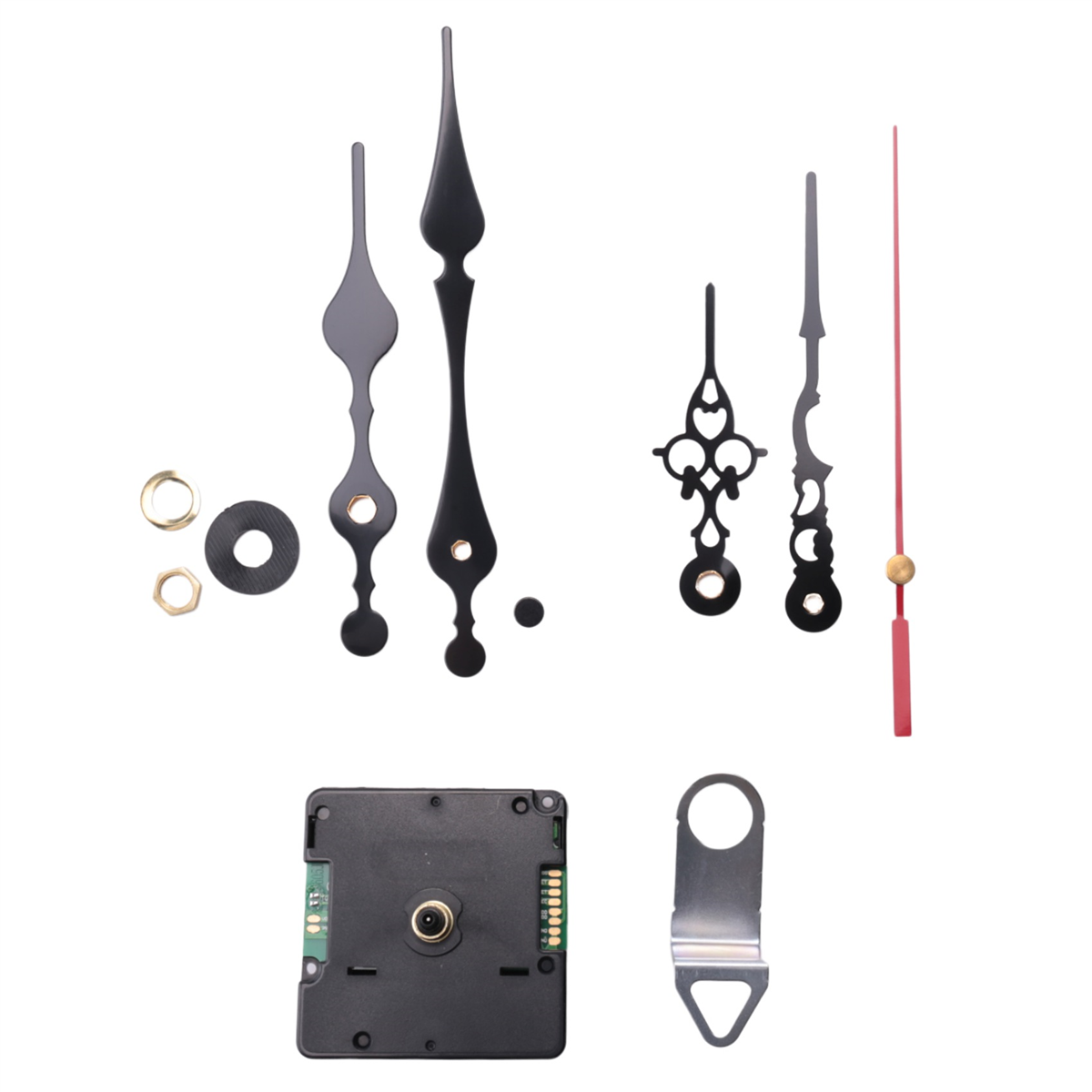 Radiogestuurde Stille Diy Klok Bewegingsmechanisme Kit Dcf Signaalmodus Dcf Met 2 Sets Handen Reparatie Vervanging