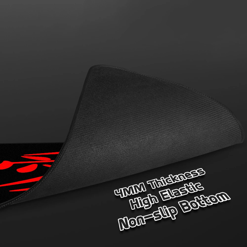 E-sports tapis de souris Premium bord de verrouillage tapis de souris caractère chinois "amour" vitesse tapis de souris 45x40CM Surface ultra fine tapis de bureau