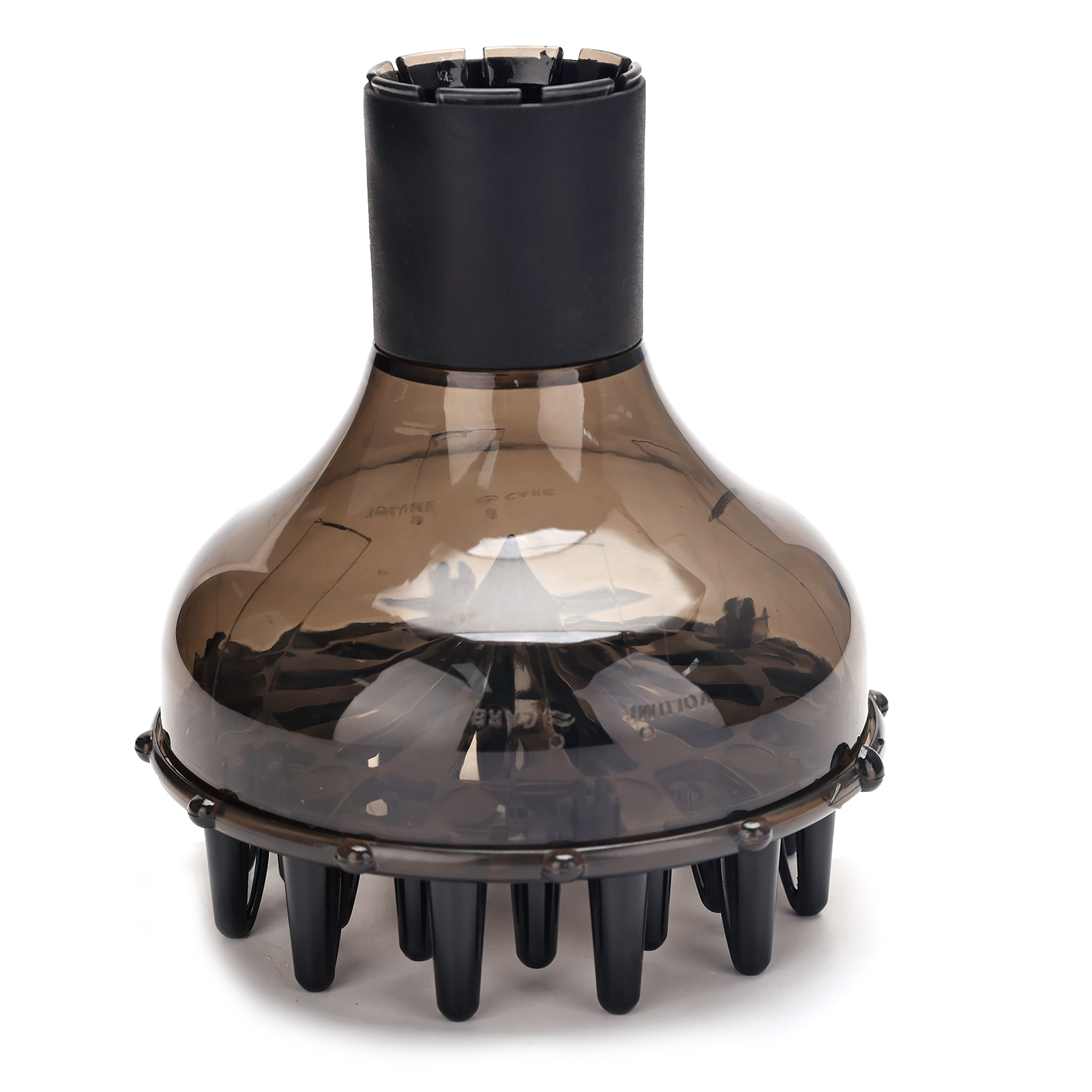 Salon Hairdryer Diffuser Tool Cover Adjustable Temperature Resistant Dispersing Drying Hair Scalable Curly Hair Fixed Styling: Rose Red