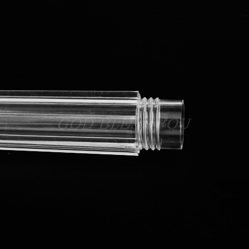 10 stk gennemsigtig plastik multifunktion filtnål opbevaring flaske syboks genopfyldelig bærbar strikkepinde organizer