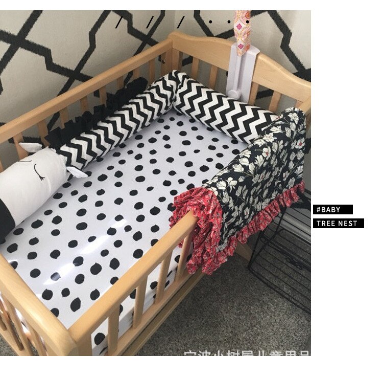 200cm Baby Bett Stoßstange Neugeborenen Krippe Bettwäsche Stoßstange Zebra Neugeborenen Baby Bett Stoßfänger Krippe Sicherheit Schutz