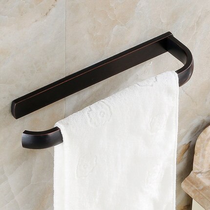 Single Bathroom Kitchen Towel Bar Towel Holder Antique Brass Golden Bathroom Tolwer Holder Rod