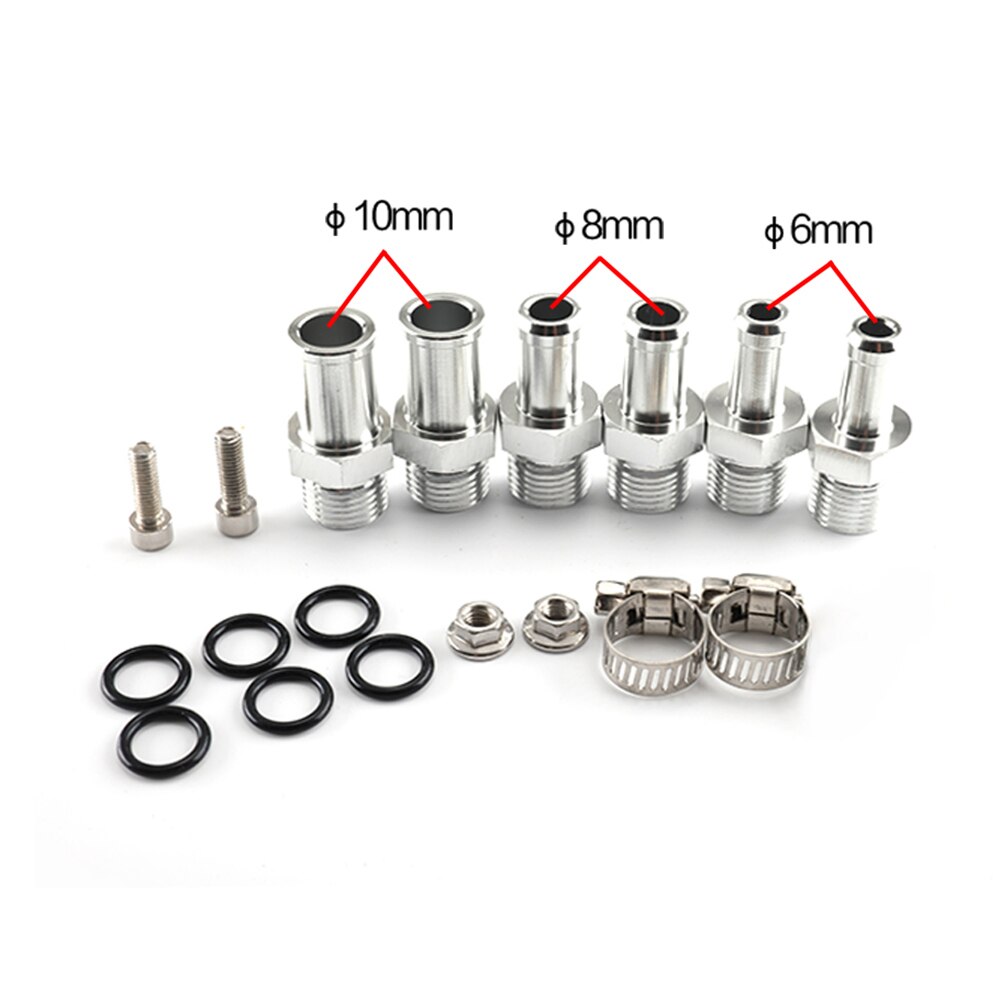 300ML Oil Catch Can Kit Universal Breather Reservoir 68mm / 2.68inches