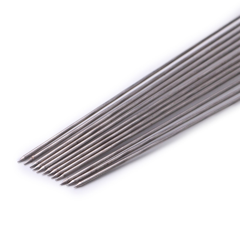 Brochettes de barbecue en acier inoxydable, pour Camping en plein air, outils de pique-nique, rôtissoire, 12 pièces