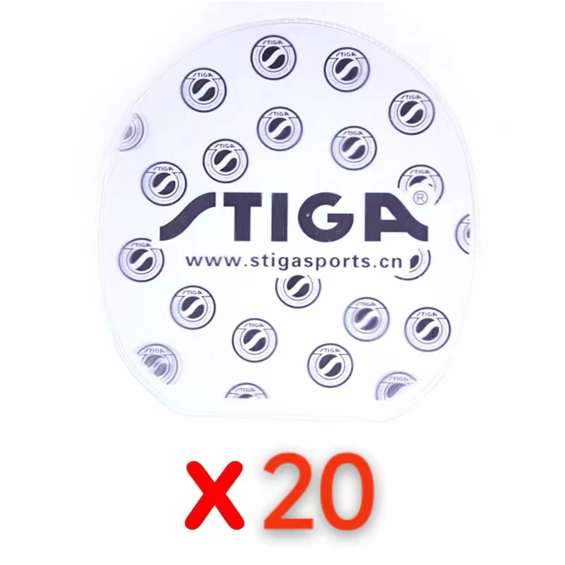10 20 30 50Pcs Table Tennis Protective Film (Unsticky Type) Ping Pong Bat Rubber Protector: Creamy White
