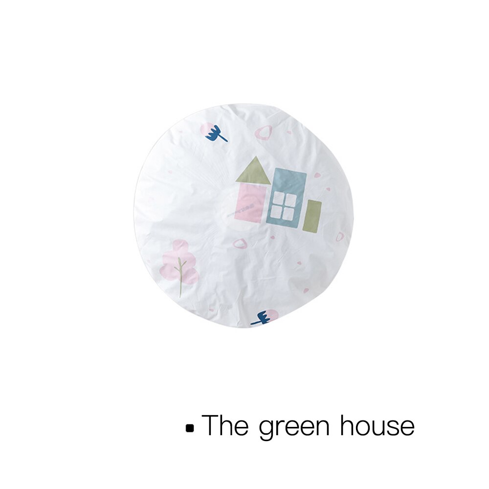 1pcs Home Accessories Waterproof Floor Fan Dust Cover All-inclusive Dust Cover Home Decoration Dust Fan Cover: Green