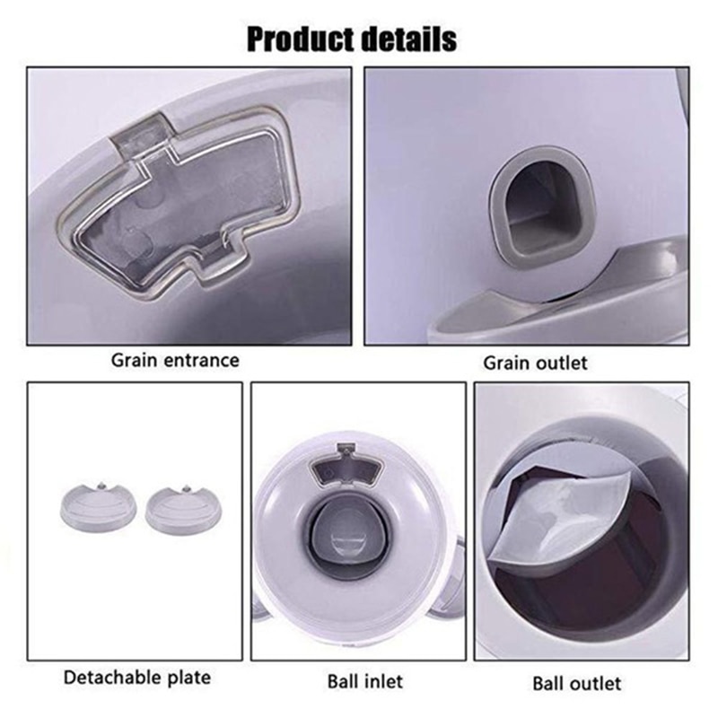 Hond Tennis Beloning Machine Speelgoed Huisdier Bal Launcher Speelgoed Iq Training Voor Hond Speelgoed 6Cm Elastische Tennisbal voor Binnen Of Buiten