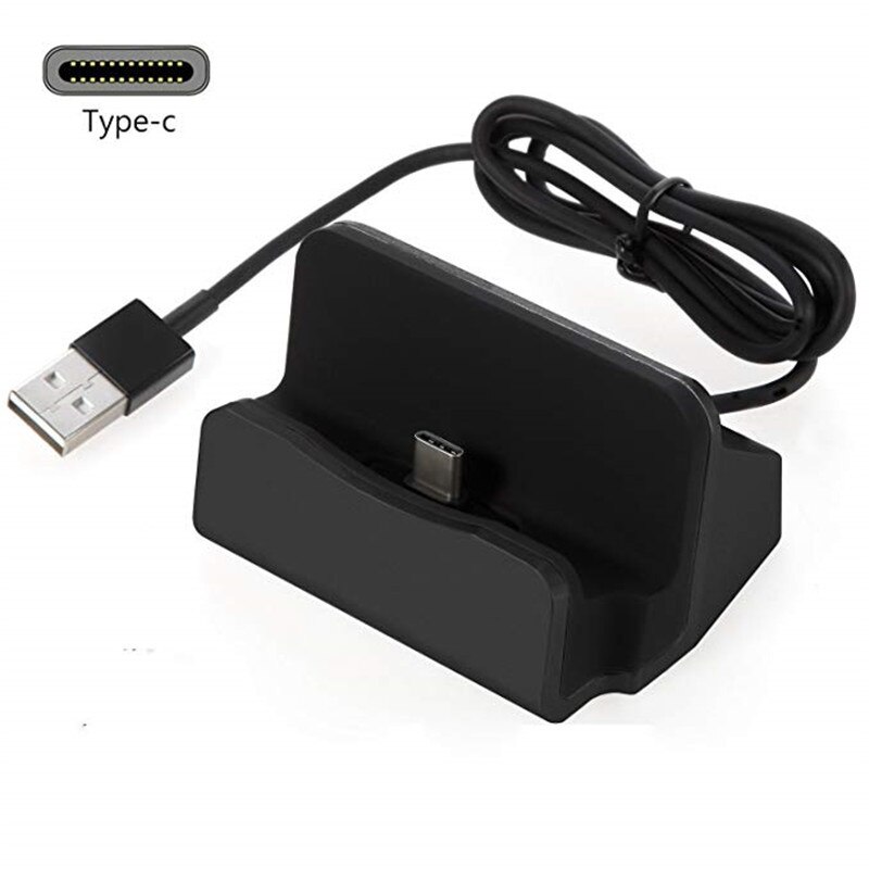 Type-C Dock Charger For Samsung Galaxy M40 M30 M20 A80 A70 A50 A40 A30 A20 A40s S10 S9 S8 Plus S10e USB Type-C Desktop Charging