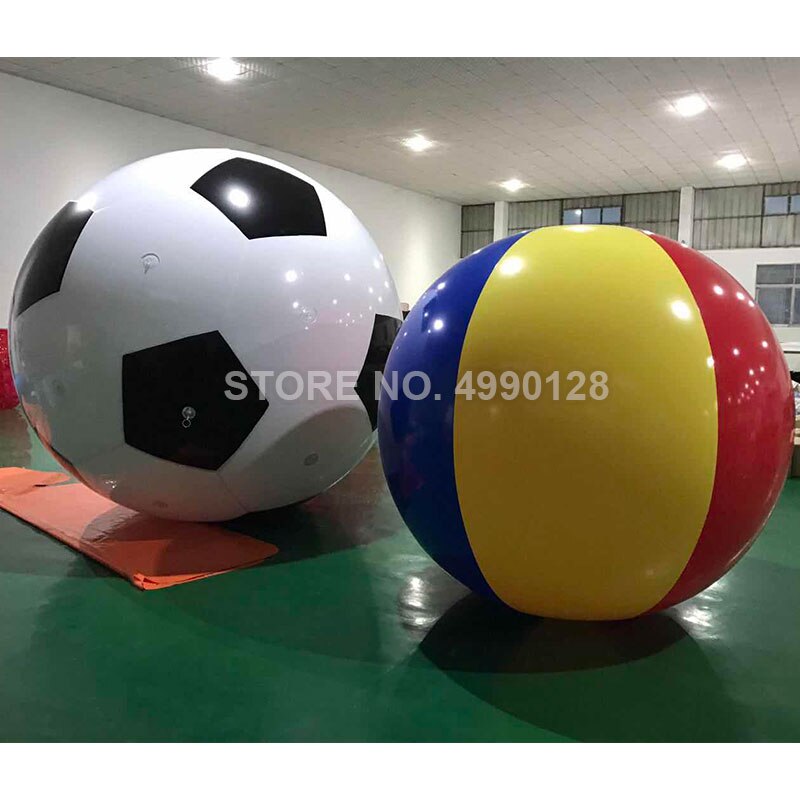 60cm/80cm/100cm/130cm/150cm//200cm Inflatable Soccer Colorful Thickened PVC Water Basketball Football Volleyball Outdoor Toys