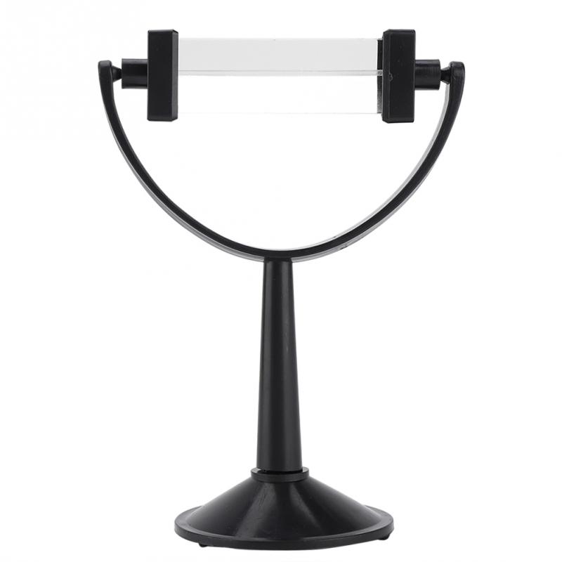 Optical Glass Triangular Prism with Stand Physics Light Spectrum Teaching Tool Measuring Tools