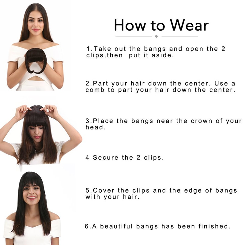 Pony Hair Extensions Voor Vrouwen Natuurlijke Synthetisch Haar Nette Flat Pony Clip Op Pony Pony Mode Een Clip-In haarverlenging