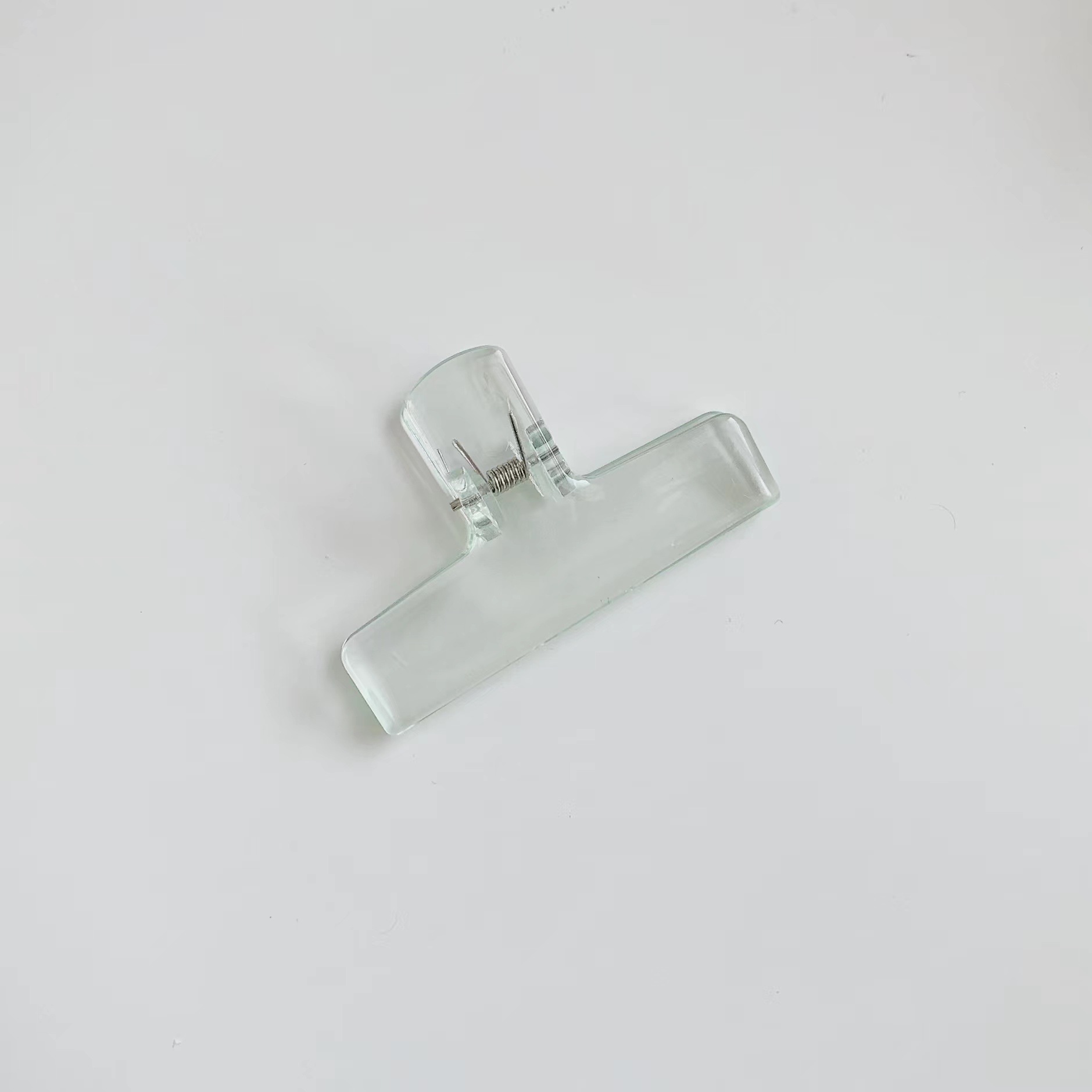 Clips de carpeta transparentes Ins, Clips de papel Kawaii, documentos de archivo, Clips para billetes, marcapáginas, soporte de página de índice, suministros de encuadernación de oficina: Lavanda