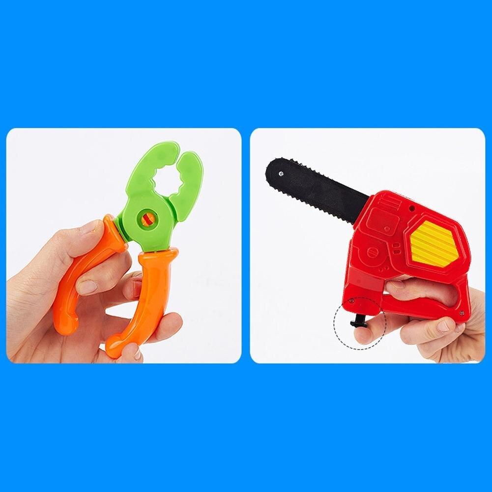 Kind Jongen Leuke Simulatie Reparatie Tool Set Assembleren Kids Moer Demontage Schroef Montage Pretend Play Educatief Speelgoed