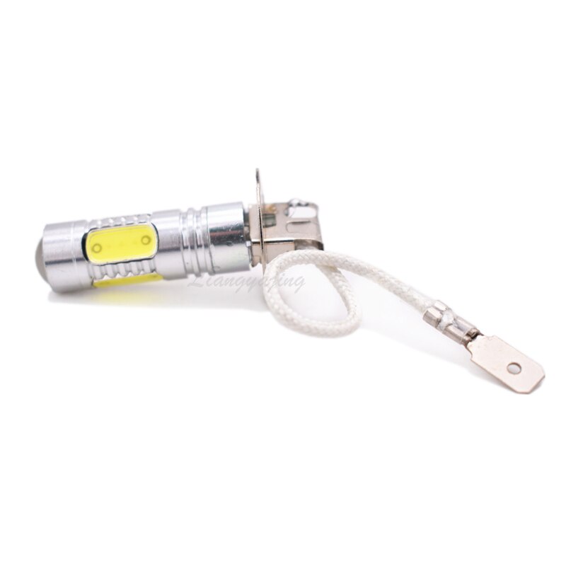 Antibrouillard automobile H3 7.5W ampoule | 2 pièces, phare de jour, rouge, jaune, blanc, bleu, DC 12V 6000K, ampoule de voiture