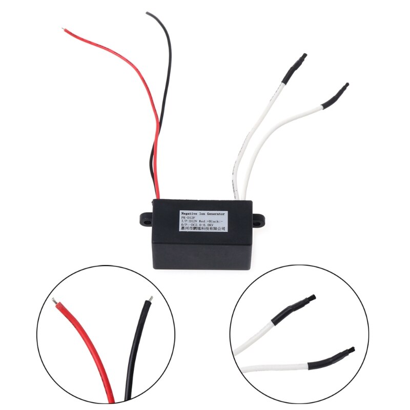 Negative Ion Generator Anion Ionizer Module Air Vitamin Car Home Dust Removal