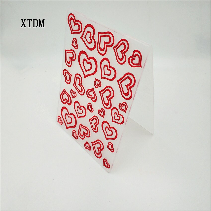 plastic love template craft card making paper card album wedding decoration scrapbooking Embossing folders